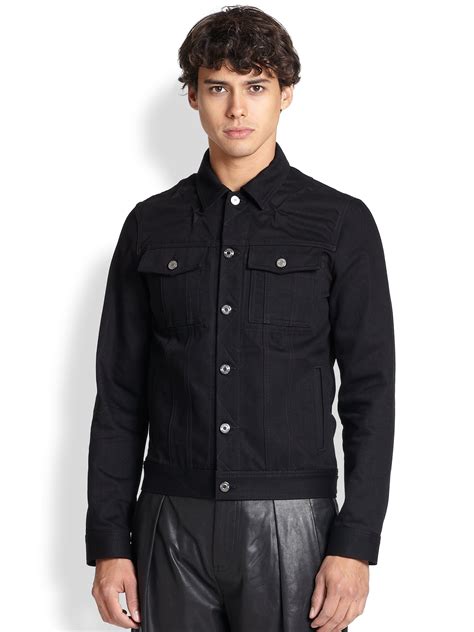 givenchy jersey jacket|givenchy denim jacket men.